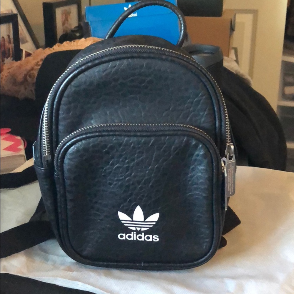 Black Adidas Mini Backpack